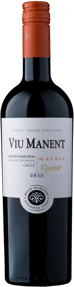 Вино Viu Manent, Estate Collection Reserva Malbec, 2013