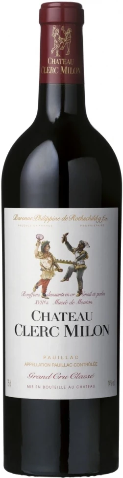 Вино Chateau Clerc Milon, Grand Cru Classe Pauillac AOC, 2012