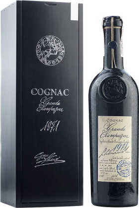 Коньяк Lheraud Cognac 1971 Grande Champagne wooden box 700 мл