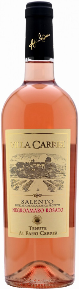 Вино Al Bano Carrisi Villa Carrisi Negroamaro Rosato Salento IGP 2021