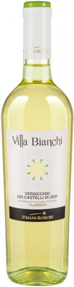 Вино Umani Ronchi, Villa Bianchi, Verdicchio Classico dei Castelli di Jesi DOC, 2015