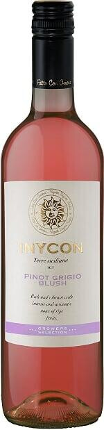 Вино Inycon Growers Selection Pinot Grigio Blush Terre Siciliane IGT