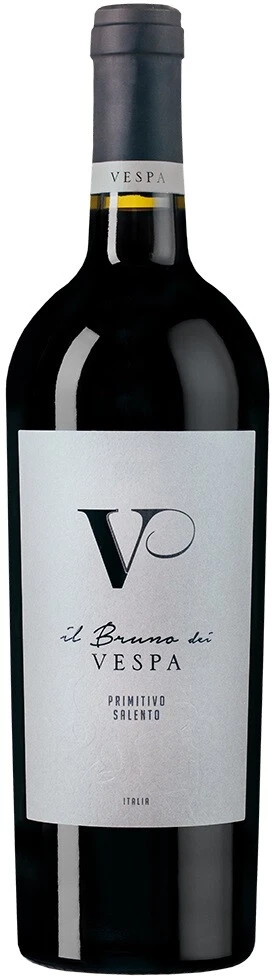 Вино Vespa, Il Bruno dei Vespa Primitivo, Salento IGT, 2016