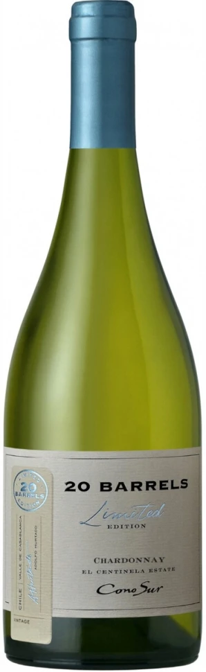 Вино Cono Sur, 20 Barrels Chardonnay, Limited Edition, Casablanca Valley DO, 2018