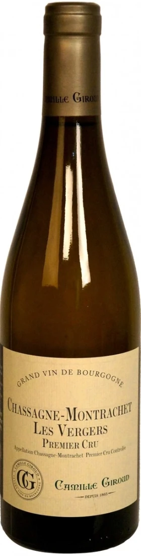 Вино Camille Giroud, Chassagne-Montrachet Premier Cru Les Vergers AOC, 2010