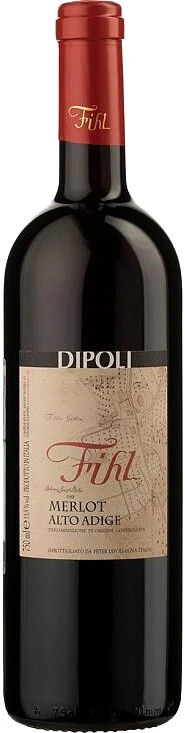 Вино Peter Dipoli, Fihl Merlot, Alto Adige DOC, 2019