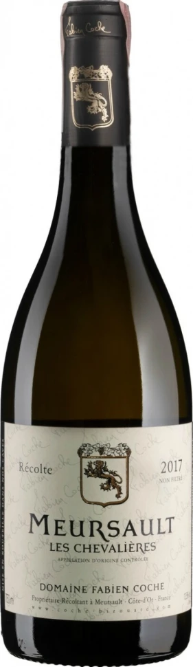 Вино Domaine Fabien Coche, Meursault Les Chevalieres AOC, 2017