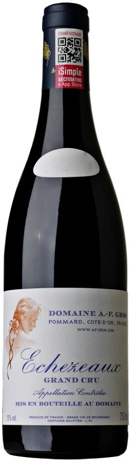 Вино Domaine A.-F.Gros, Echezeaux Grand Cru AOC, 2014