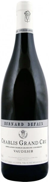 Вино Domaine Bernard Defaix, Chablis Grand Cru Vaudesir, 2007