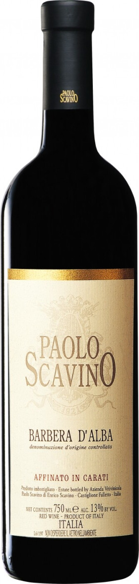 Вино Paolo Scavino Affinato in Carati Barbera d Alba DOC 2004