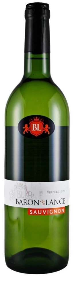 Вино "Baron de Lance" Sauvignon blanc VdP, 2012