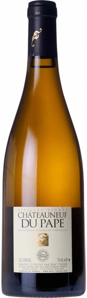 Вино Eric Texier, Chateauneuf-du-Pape Vieilles Vignes AOC Blanc, 2012