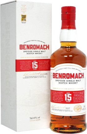 Виски Benromach 15 Years Old gift box 700 мл