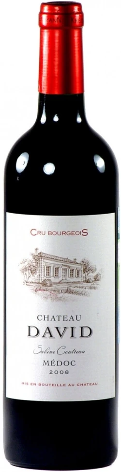 Вино Chateau David, Medoc AOC Cru Bourgeois, 2008