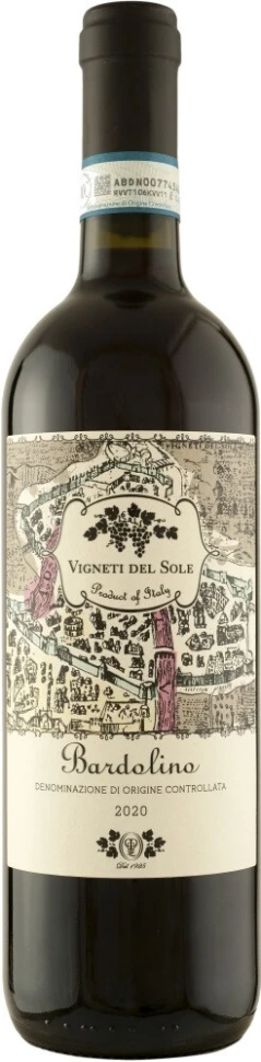 Вино Pasqua, Vigneti del Sole Bardolino DOC, 2020