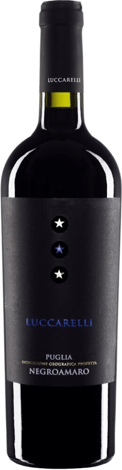 Вино Luccarelli Negroamaro Puglia IGP 2021