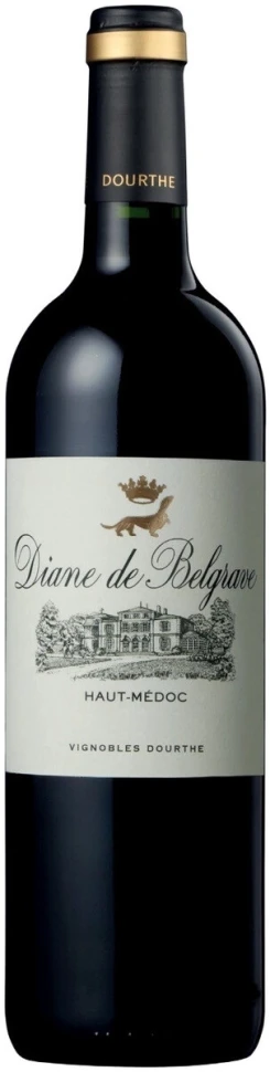 Вино Diane de Belgrave, Haut-Medoc AOC, 2013