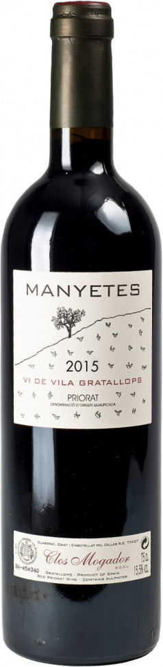 Вино Manyetes Priorat DOC 2015