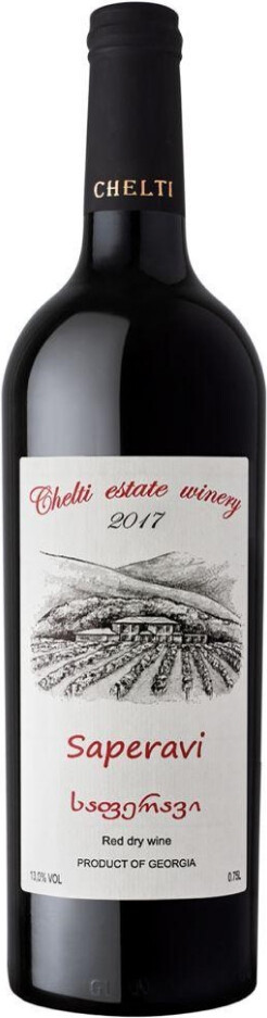 Вино Chelti Saperavi 2017
