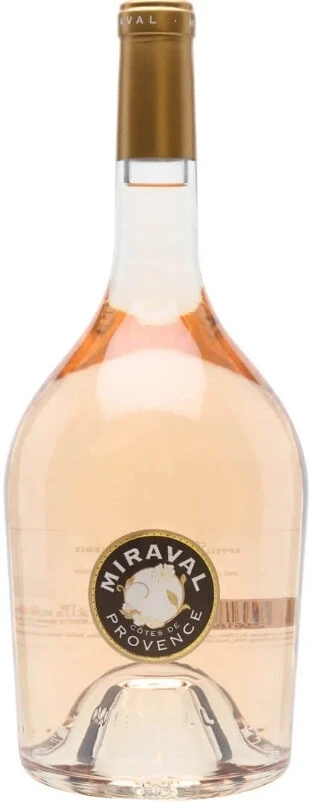 Вино "Miraval" Rose, Cotes de Provence AOC, 2020, 1.5 л