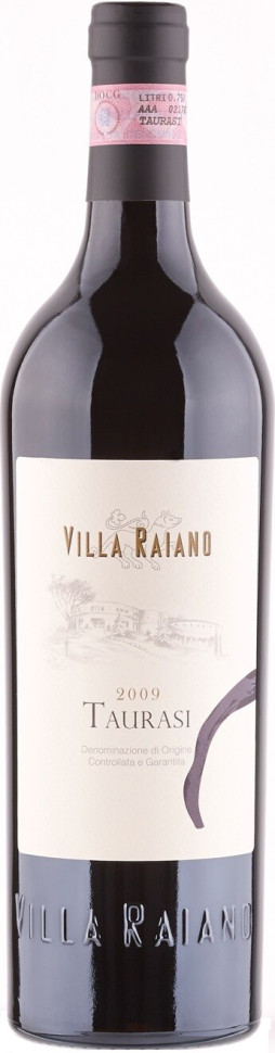 Вино Villa Raiano Taurasi DOCG 2009