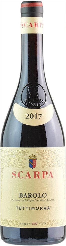Вино Scarpa Tettimorra Barolo DOCG 2017