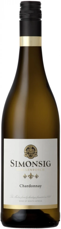 Вино Simonsig, Chardonnay, 2015