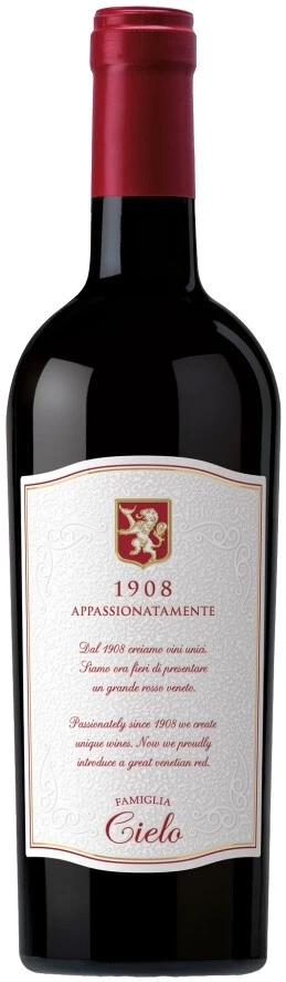 Вино Cielo e Terra, Appassionatamente Rosso, Veneto IGT, 2016