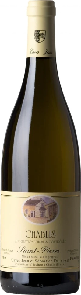 Вино Domaine Jean et Sebastien Dauvissat, Chablis Saint-Pierre AOC, 2010, 375 мл