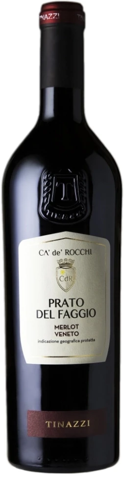 Вино Ca' de' Rocchi, Prato del Faggio Merlot, Veneto IGP, 2018