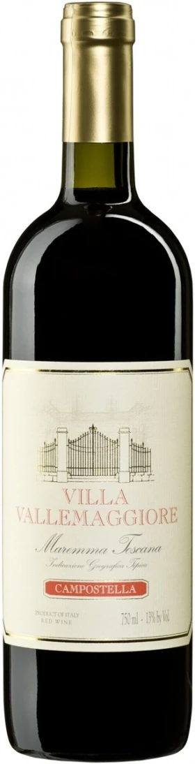 Вино Villa Vallemaggiore, Campostella, Maremma Toscana IGT, 2015