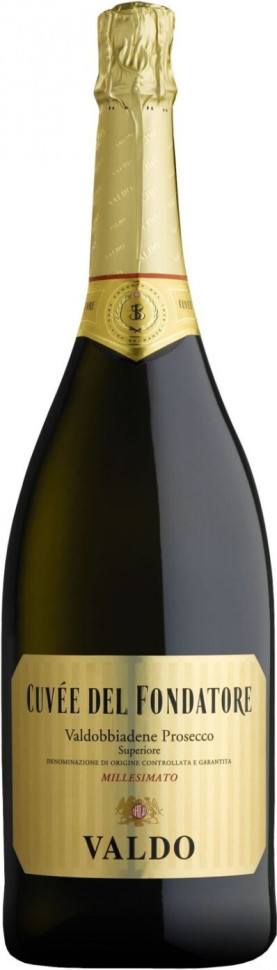 Игристое вино Valdo Cuvee del Fondatore Prosecco di Valdobbiadene DOCG 3 л