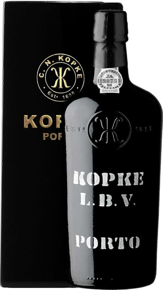 Портвейн Kopke Late Bottled Vintage Porto 2016 gift box