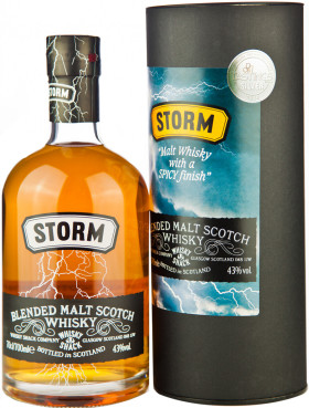 Виски Lombard Storm Blended Malt in tube 700 мл