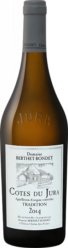 Вино Domaine Berthet-Bondet, Tradition, Cotes du Jura AOC, 2014