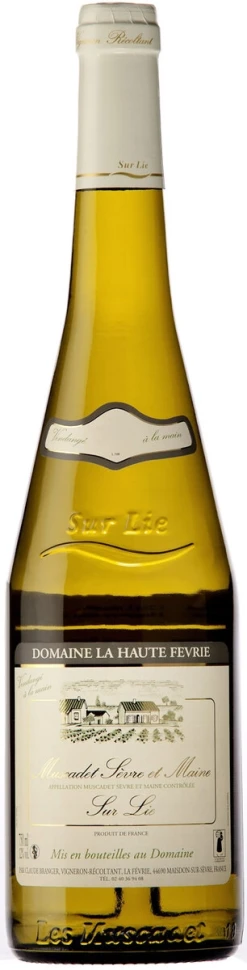 Вино Domaine La Haute Fevrie, Muscadet Sevre Et Maine Sur Lie, 2010