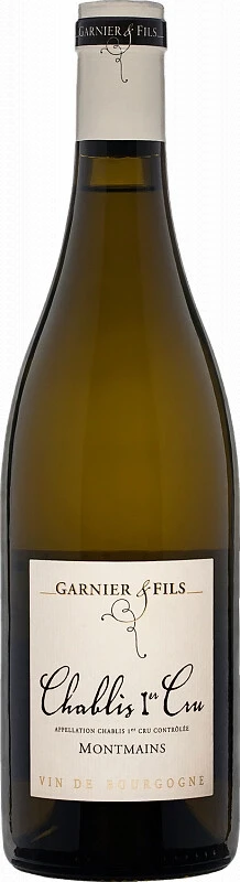 Вино Domaine Garnier & Fils, Chablis Premier Cru Montmains AOC, 2020