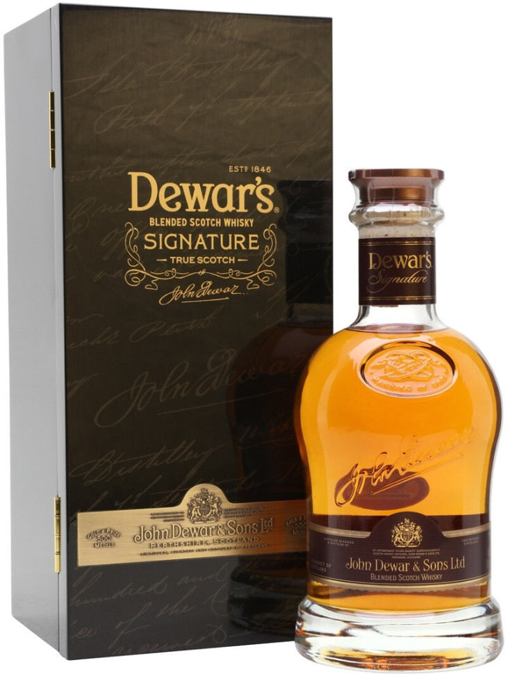Виски Dewar s Signature gift box 750 мл