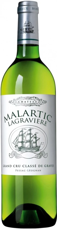 Вино Chateau Malartic Lagraviere Blanc, Pessac Leognan Grand Cru Classe de Graves, 2016