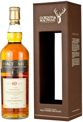 Виски MacPhail s 40 yo gift box 700 мл