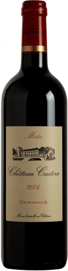 Вино Chateau Castera, Medoc AOC Cru Bourgeois, 2006