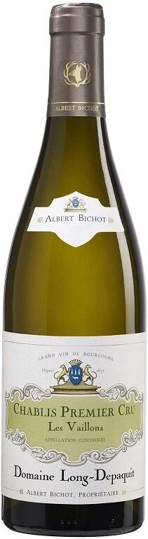 Вино Domaine Long-Depaquit, Chablis Premier Cru Les Vaillons AOC, 2020