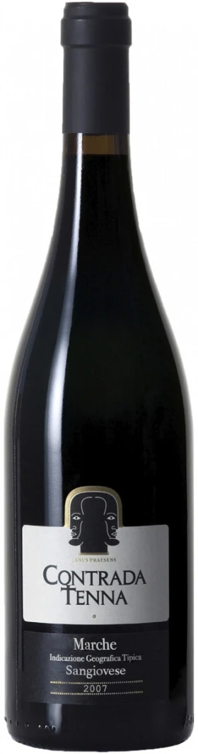 Вино Borgo del Tiglio, Contrada Tenna Sangiovese, Marche IGT, 2007