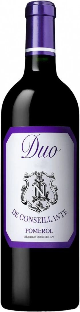 Вино Duo de Conseillante, Pomerol AOC, 2011