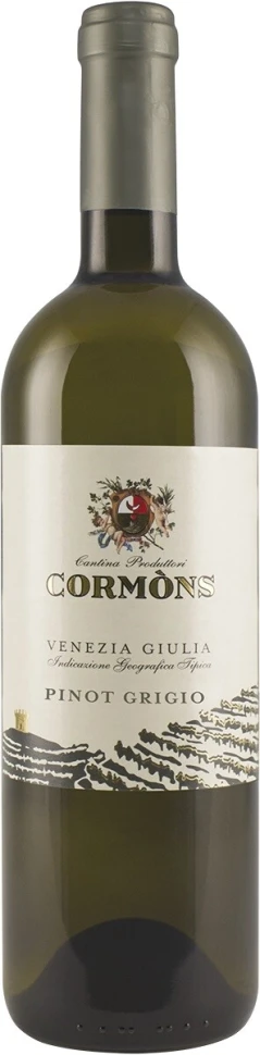 Вино Cantina Produttori Cormons, Pinot Grigio, Venezia Giulia IGT, 2015