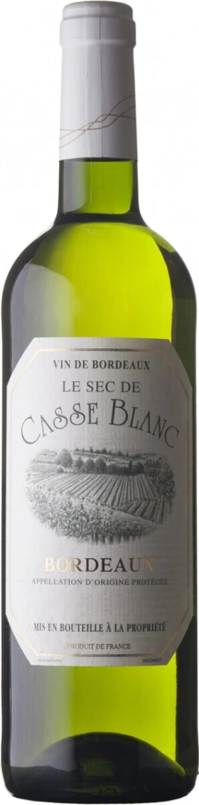 Вино "Le Sec de Casse Blanc", Bordeaux AOP