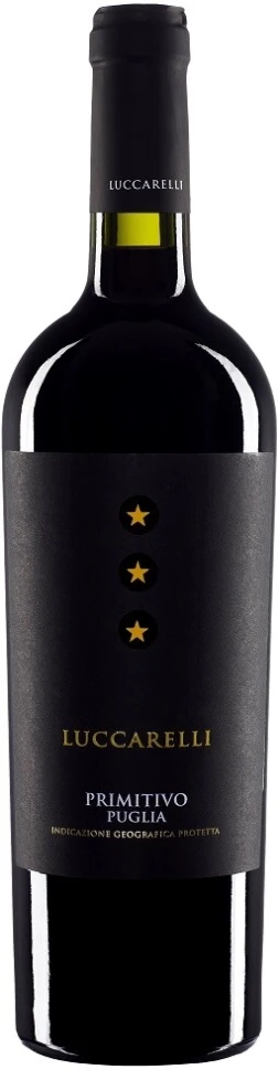 Вино Luccarelli Primitivo, Puglia IGP, 2021