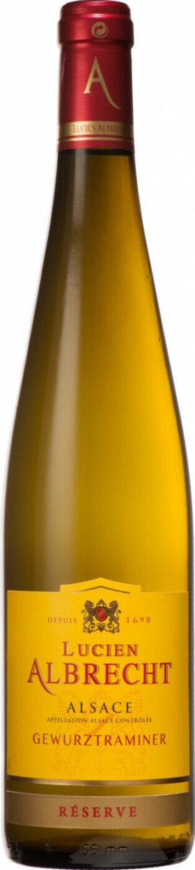 Вино Lucien Albrecht Gewurztraminer Reserve Alsace AOC 2021