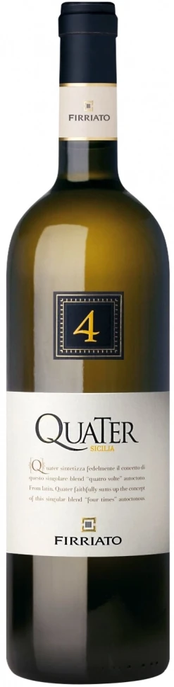 Вино Firriato Quater Bianco, Sicilia IGT, 2010