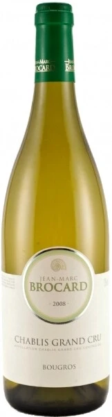 Вино Jean-Marc Brocard, Chablis Grand Cru AOC Bougros 2008